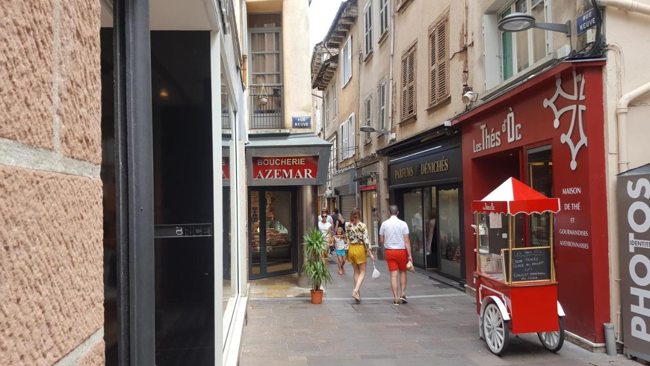 La Maison Bleue, Un Emplacement De Choix A Rodez Exterior foto