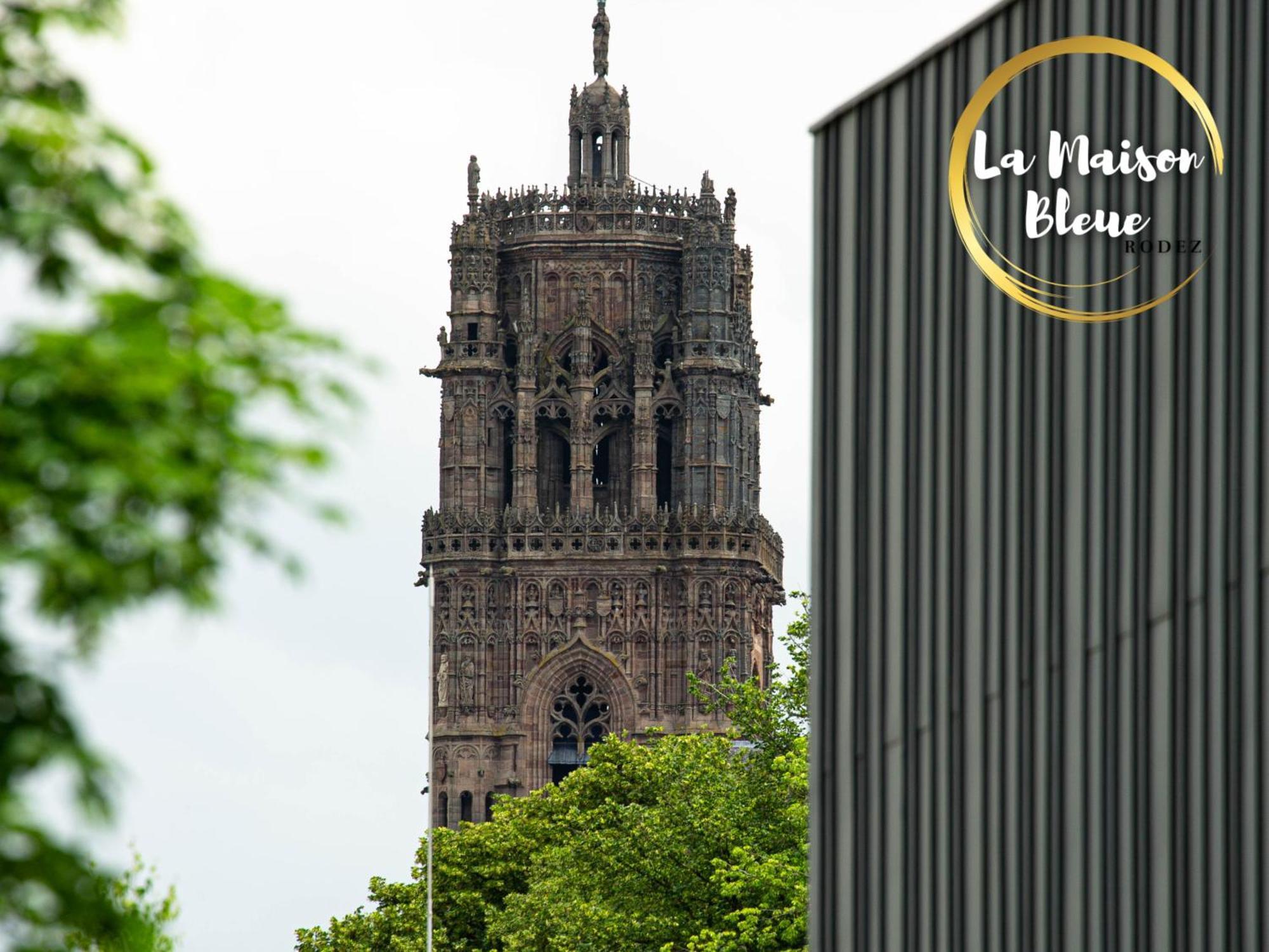 La Maison Bleue, Un Emplacement De Choix A Rodez Exterior foto