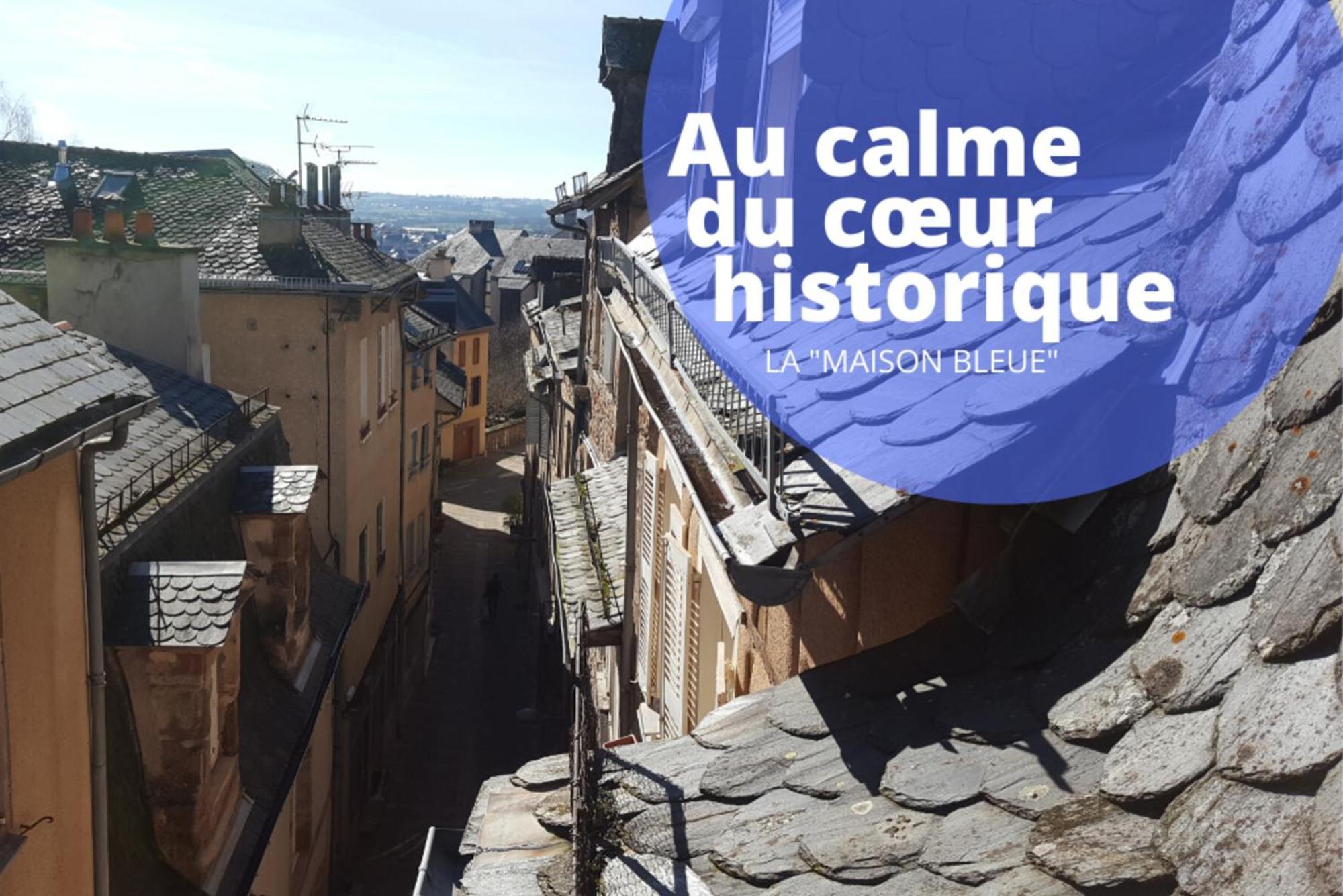 La Maison Bleue, Un Emplacement De Choix A Rodez Exterior foto
